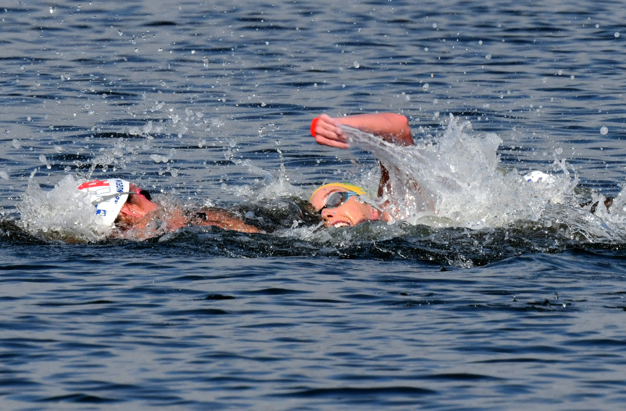 The marathon swimming course could be amended ©Getty Images