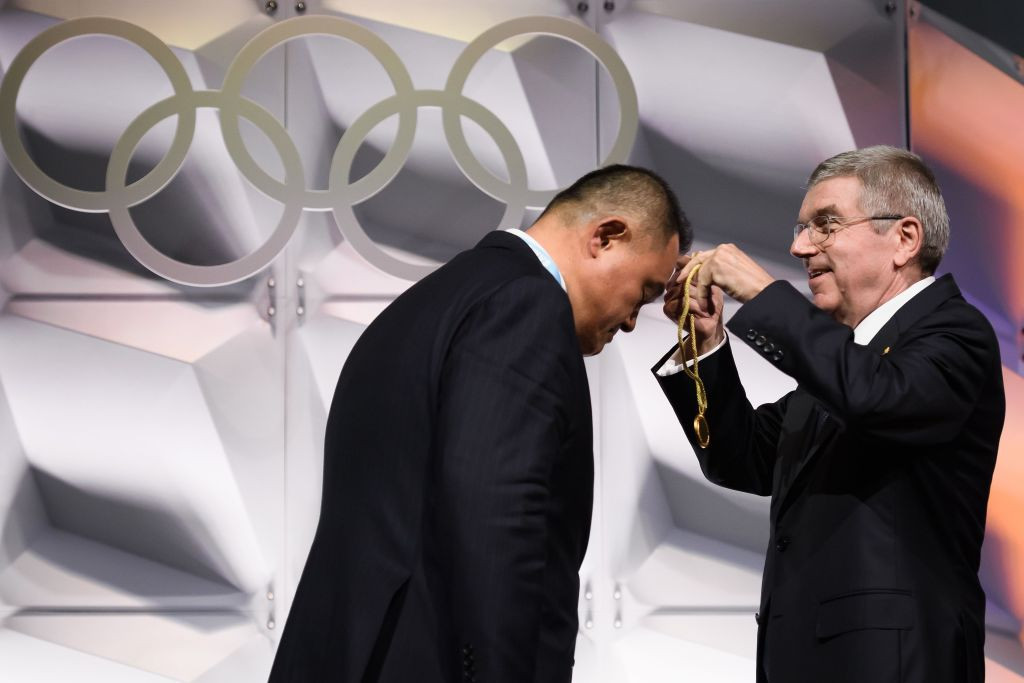 JOC President Yasuhiro Yamashita admitted holding the Tokyo 2020 Olympics next year would be difficult ©Getty Images