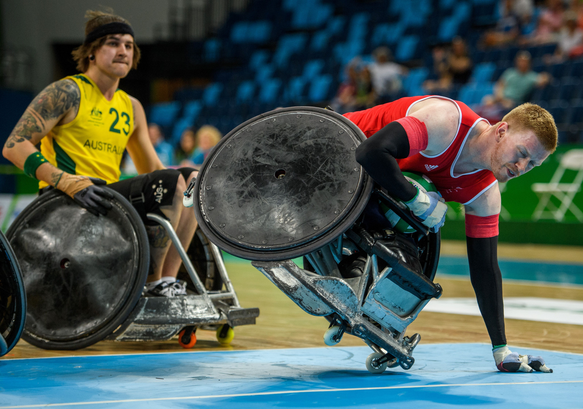 Wheelchair rugby has been working with WADA to ensure international standards ©Getty Images