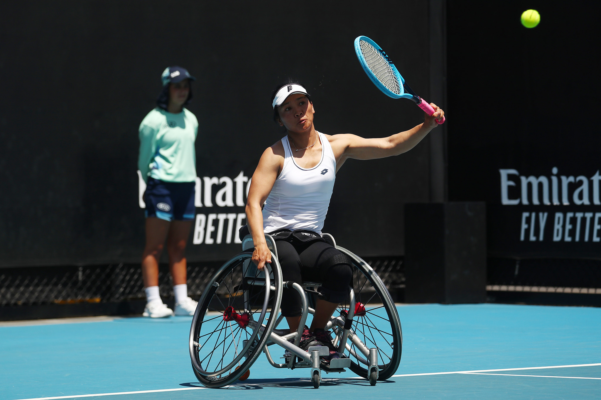 Zhenzhen Zhu has targeted growing wheelchair tennis in China ©Getty Images