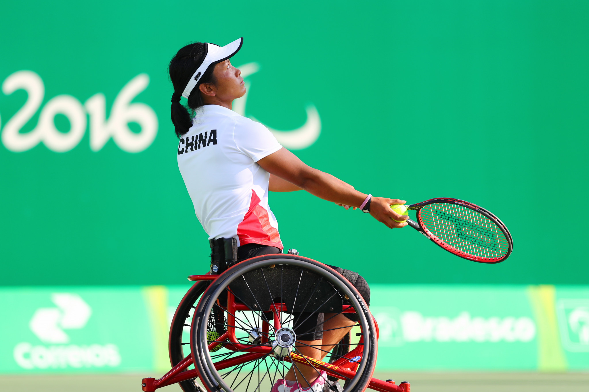 Zhenzhen Zhu appeared at the Rio 2016 Paralympic Games ©Getty Images