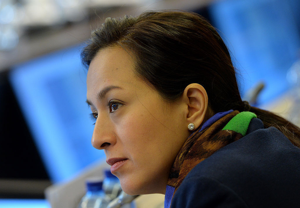 Mikaela Cojuangco Jaworski was elected to the Executive Board in the third round of voting ©Getty Images