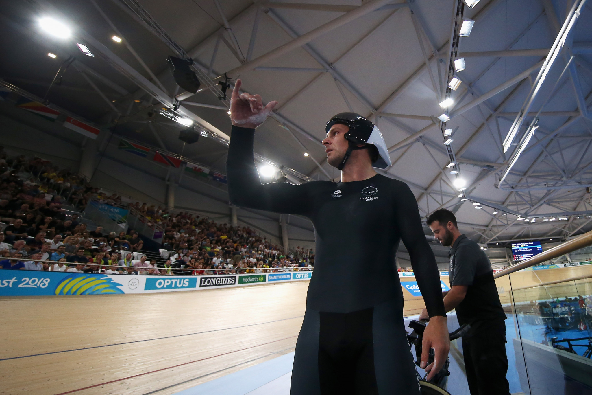 Eddie Dawkins has transitioned from track cycling to bobsleigh ©Getty Images