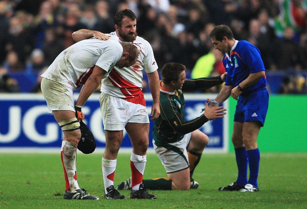 The Irishman refereed the final of the 2007 Rugby World Cup between South Africa and England ©Getty Images