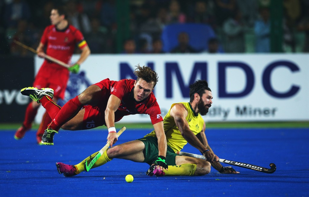 Belgium moved up two places to fifth but Australia remain top of the men's rankings