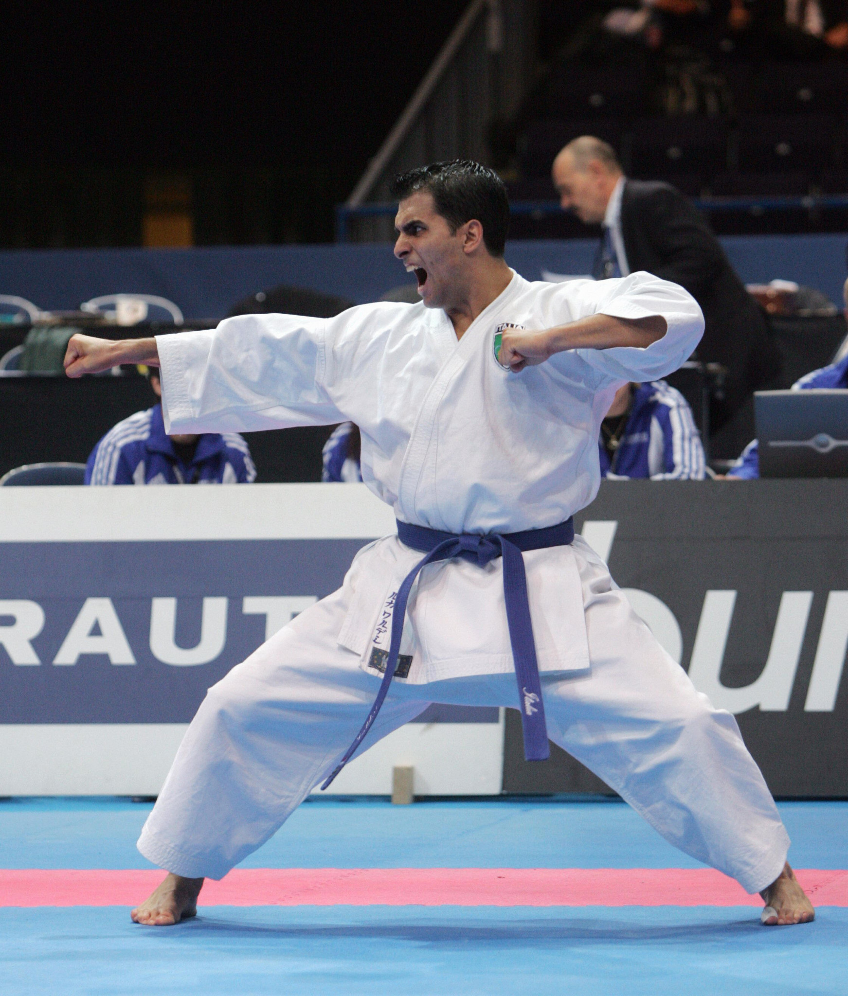 Luca Valdesi is the latest athlete to be involved in the WKF initiative ©Getty Images