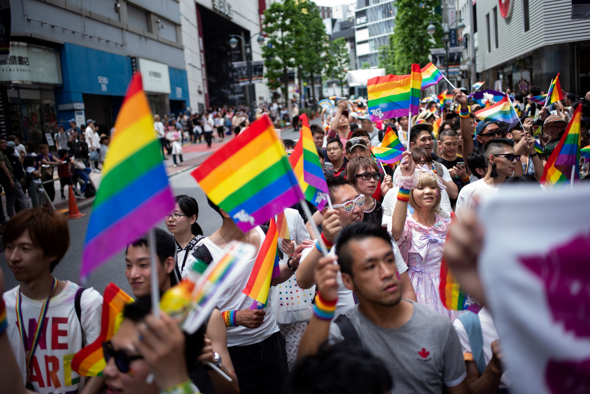 Tokyo has held its Rainbow Parade since 2012 ©Getty Images