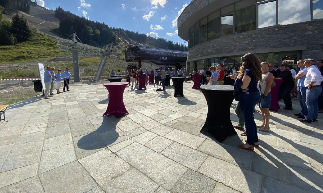 Courchevel-Méribel 2023 staff have moved into new offices ©Courchevel-Méribel 2023 