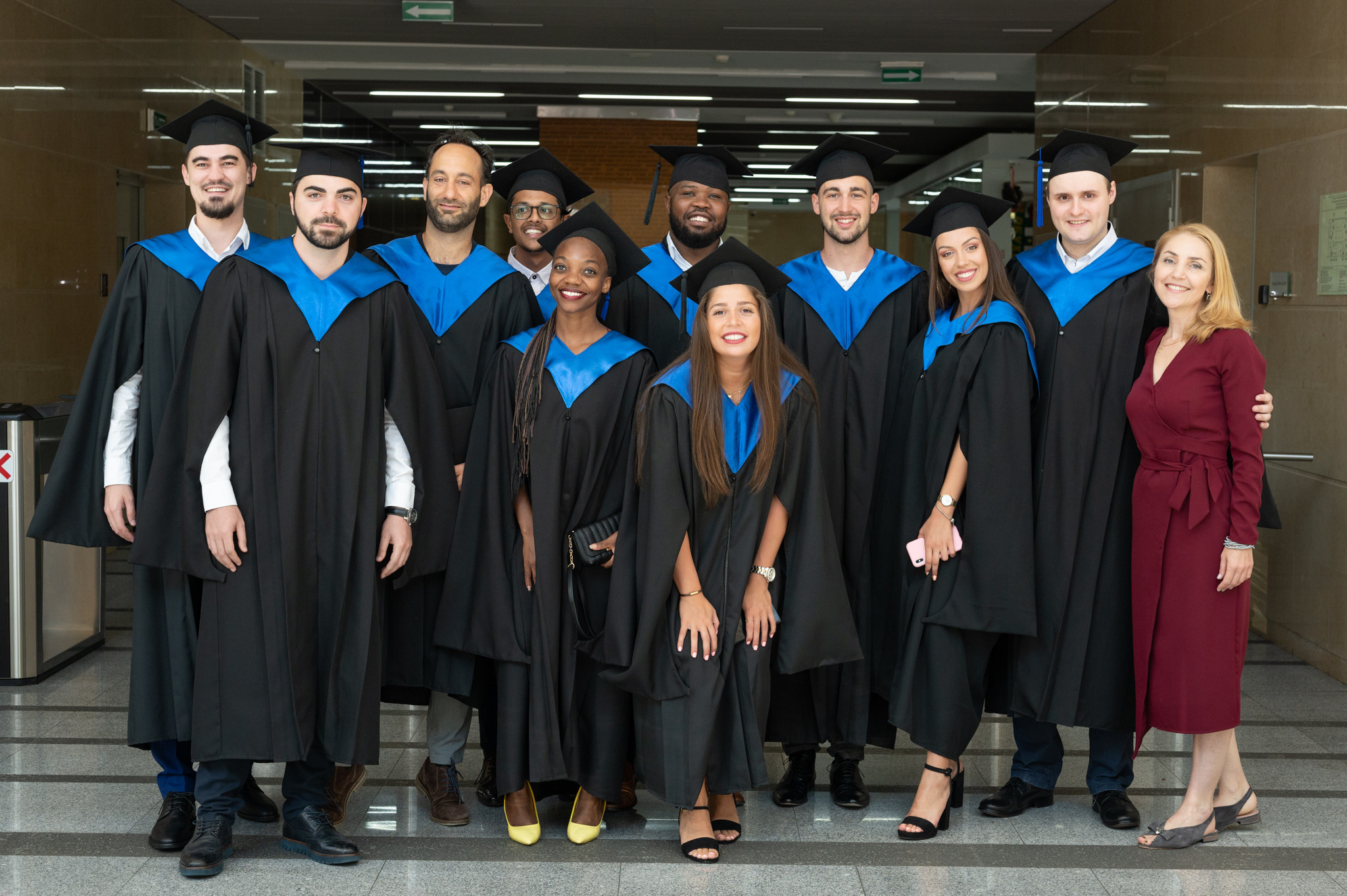 This year's Russian International Olympic University Master of Sport Administration graduates ©ROC