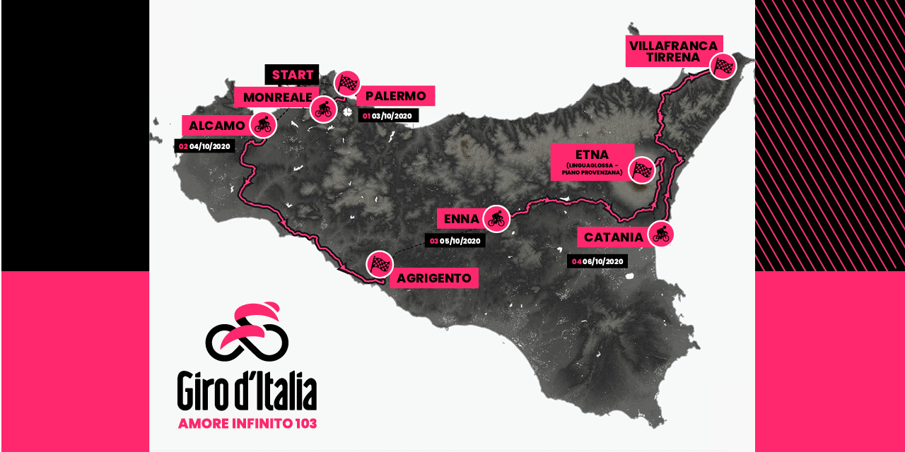 Sicily confirmed as new starting point for 2020 Giro d'Italia