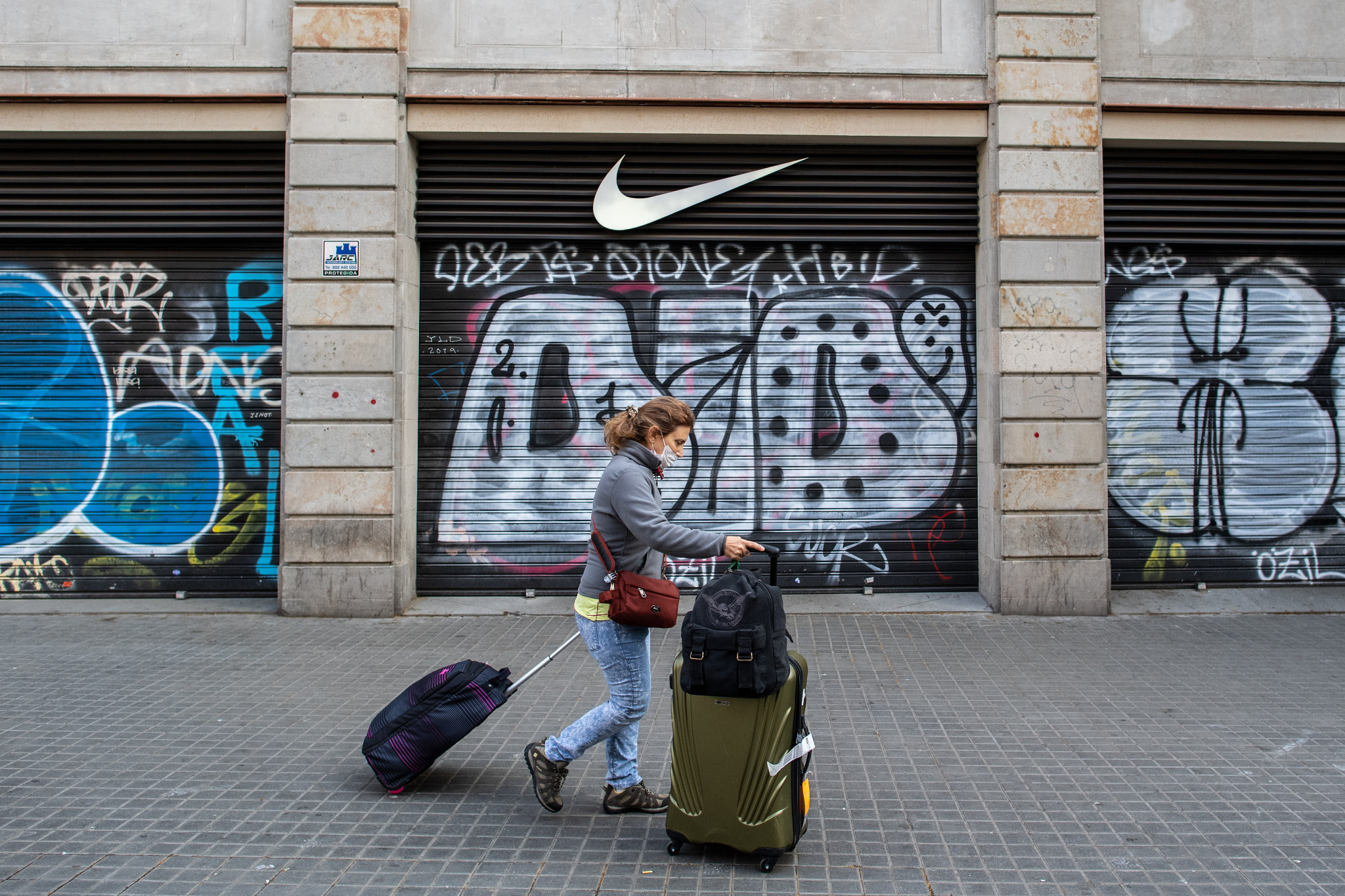 Nike posted a net loss for the three months to May 31, largely blaming store closures ©Getty Images