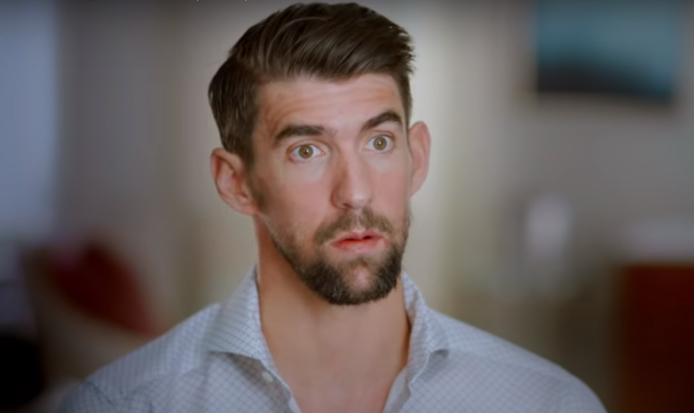 Michael Phelps is among the athletes to feature in the documentary ©YouTube