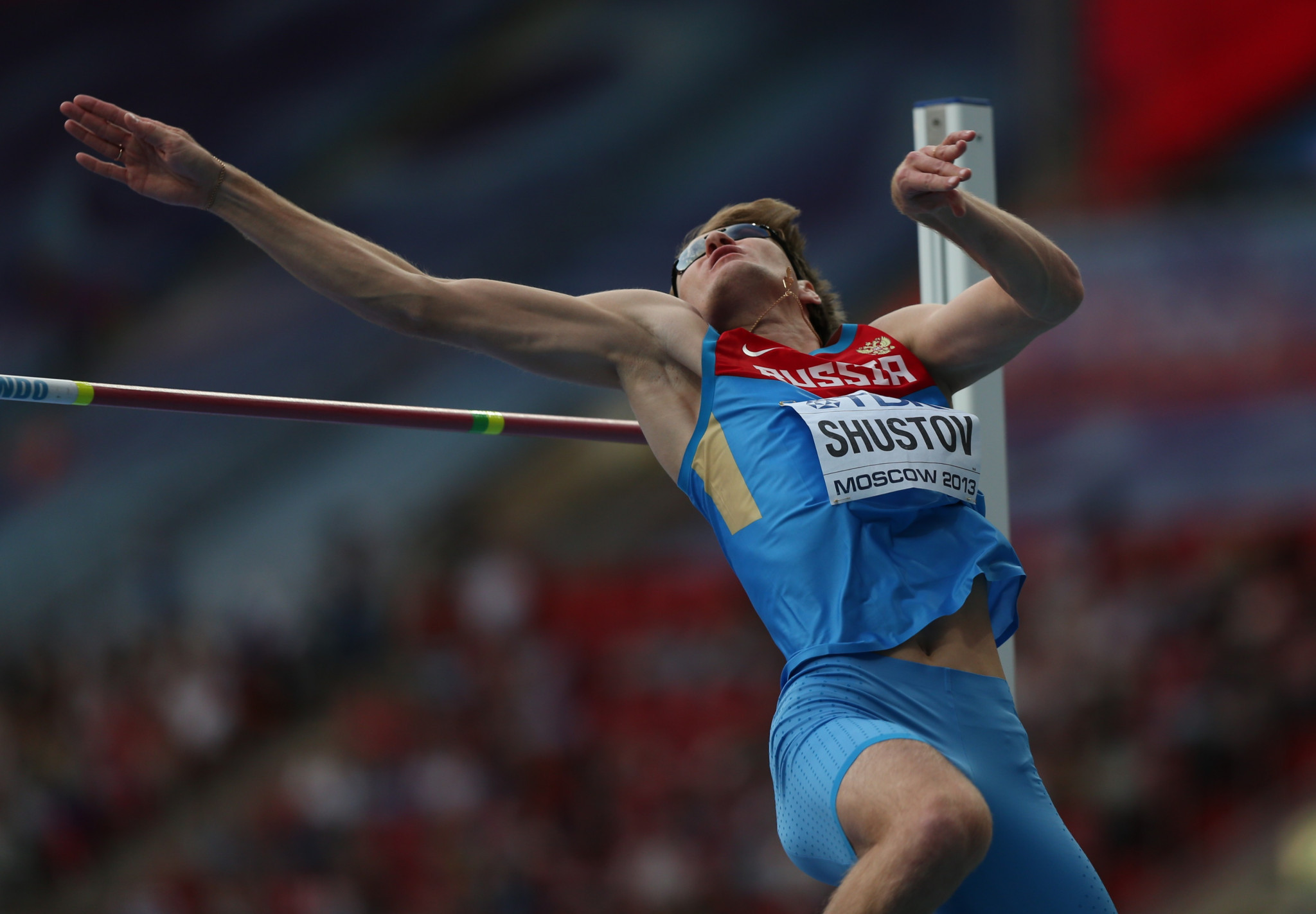 Among the results annulled after the Court of Arbitration for Sport upheld Alexander Shustov's four-year doping ban was his seventh place finish at the 2013 World Championships in Moscow ©Getty Images