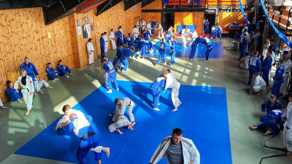 Judoka from the Czech Republic and Slovakia united for a joint training camp ©EJU