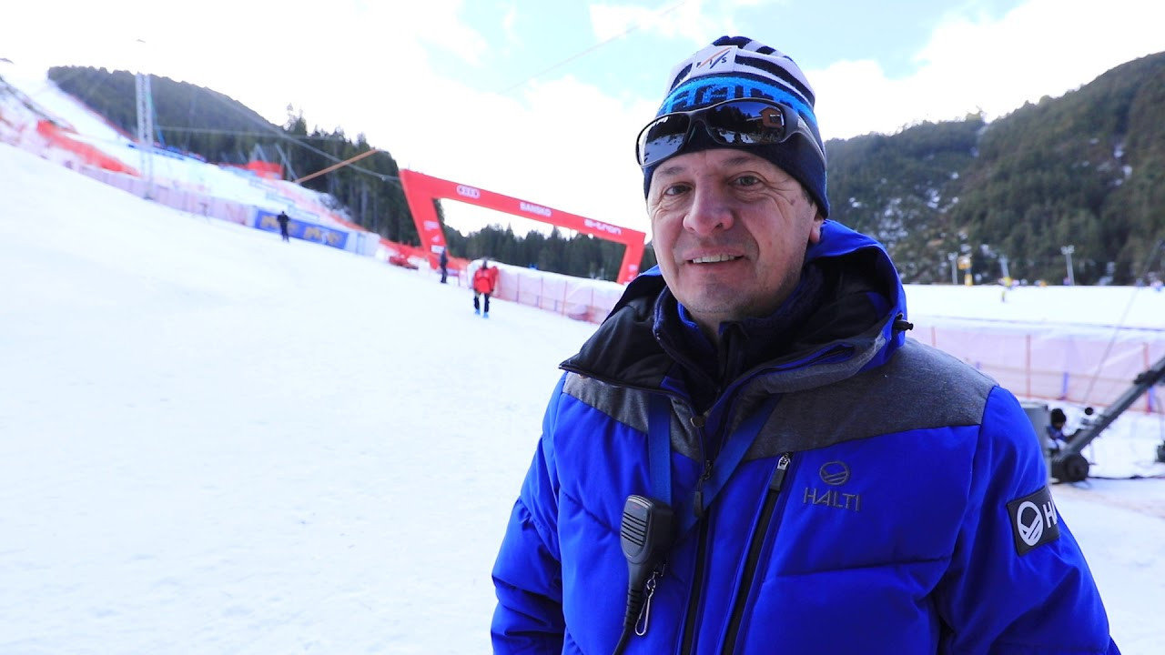 FIS women's Alpine race director Peter Gerdol said he was pleased with the progress in Jasná ©Youtube