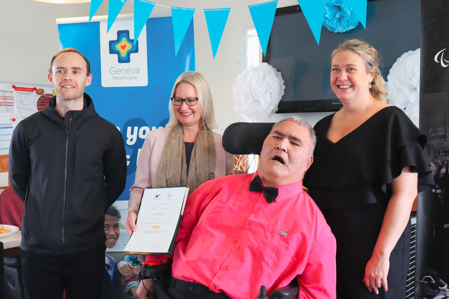 Paralympics New Zealand recognises boccia player Simeon as part of Celebration Project