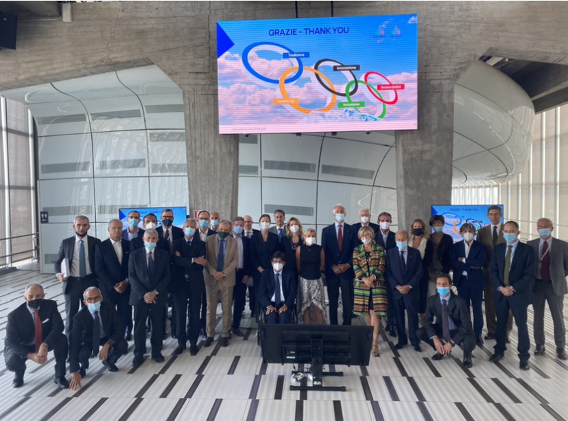 The Milan Cortina 2026 Organising Committee held a two-day meeting to discuss progress 2,026 days before the event ©Milan Cortina 2026