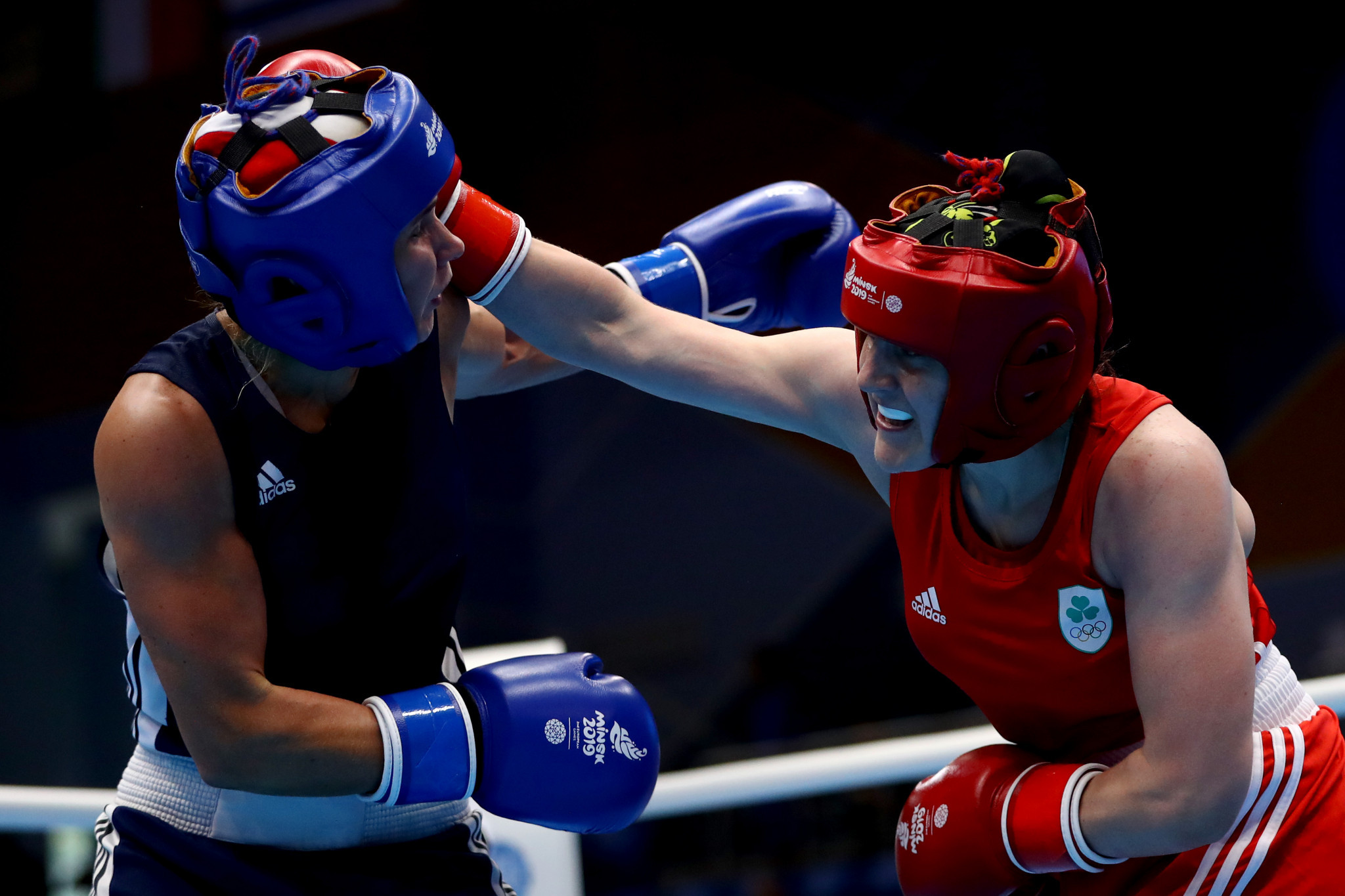 Michaela Walsh was seeded second in the European boxing qualifier, which was halted earlier this year ©Getty Images