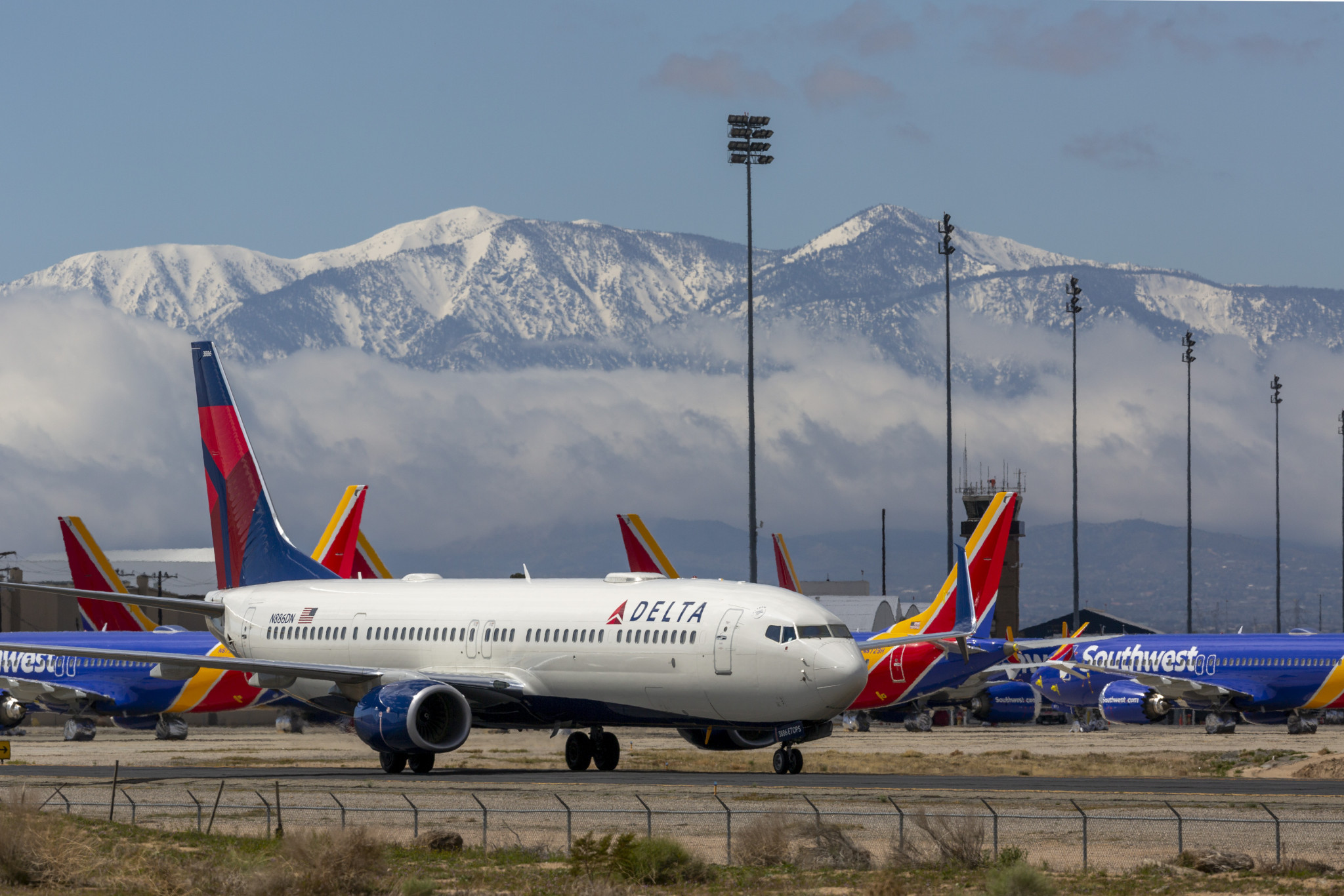 Delta Air Lines has announced huge losses just weeks after joining as a Los Angeles 2028 sponsor ©Getty Images