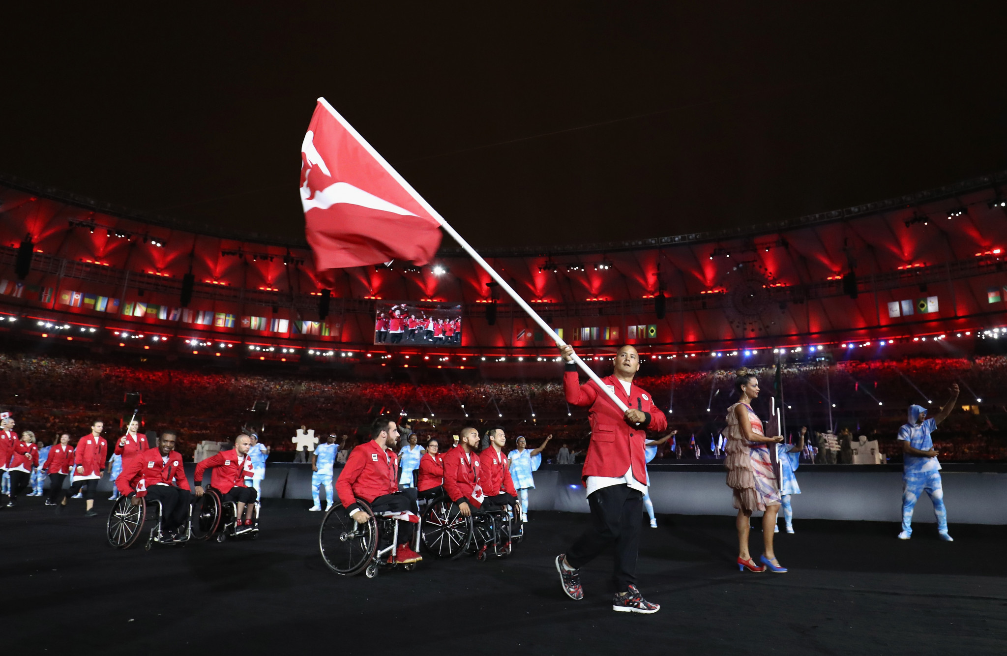 David Eng, Canada's Flagbearer at the Rio 2016 Paralympics, has already been ruled ineligible as part of the reassessment process ©Getty Images