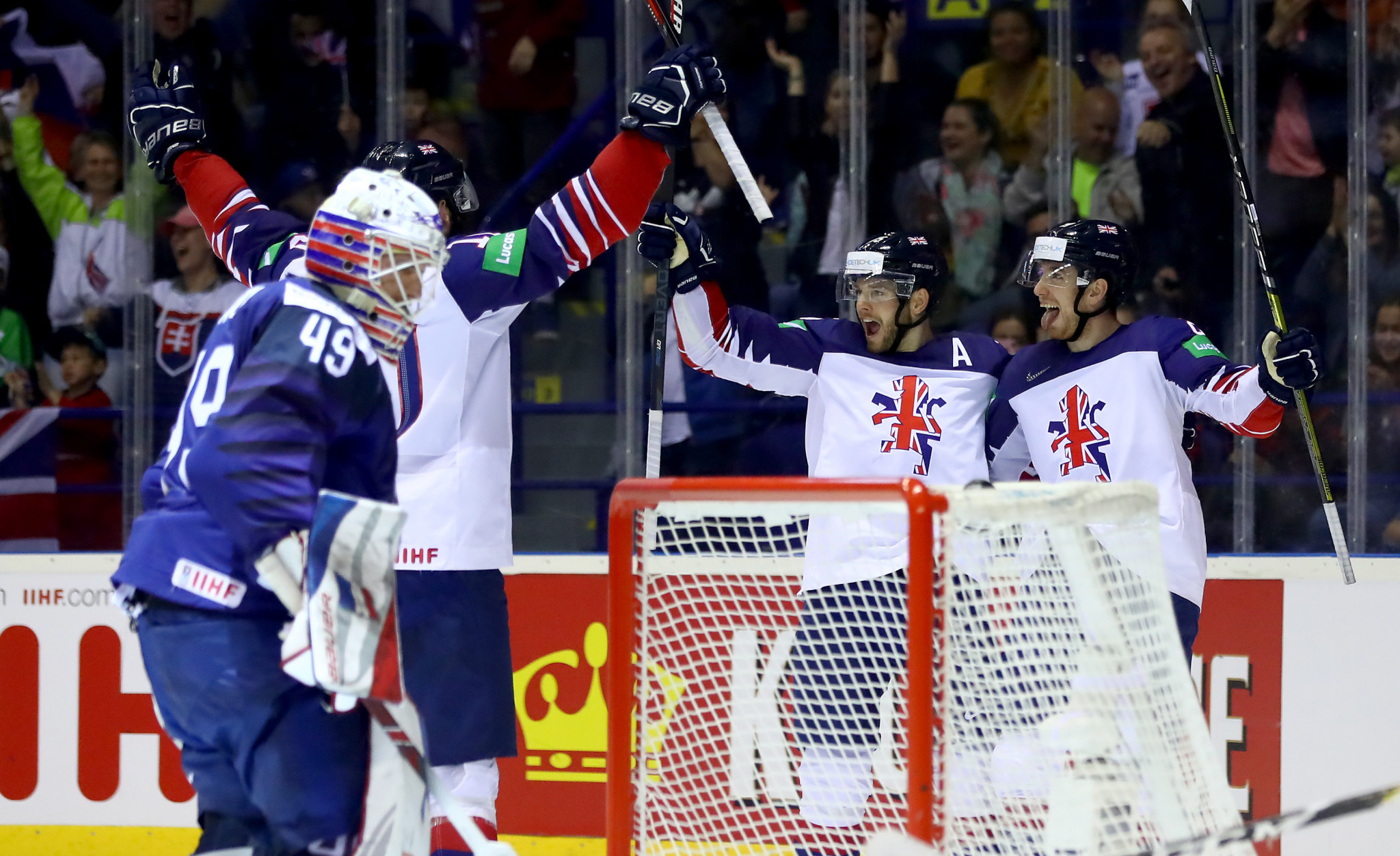 Britain are currently 20th in the world by the IIHF, their highest-ever position ©Getty Images