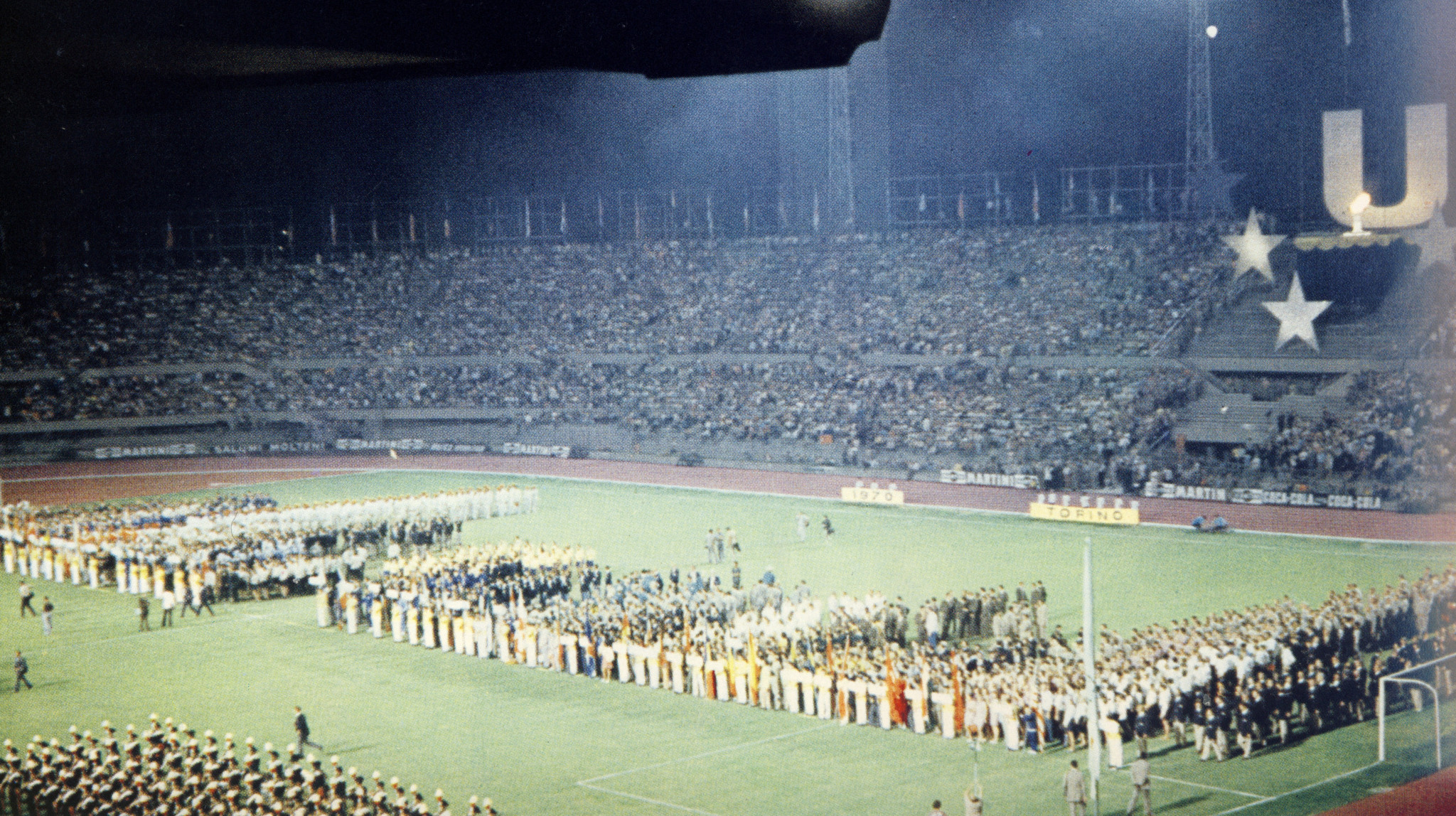 The Turin 1970 Opening Ceremony ©CUSI