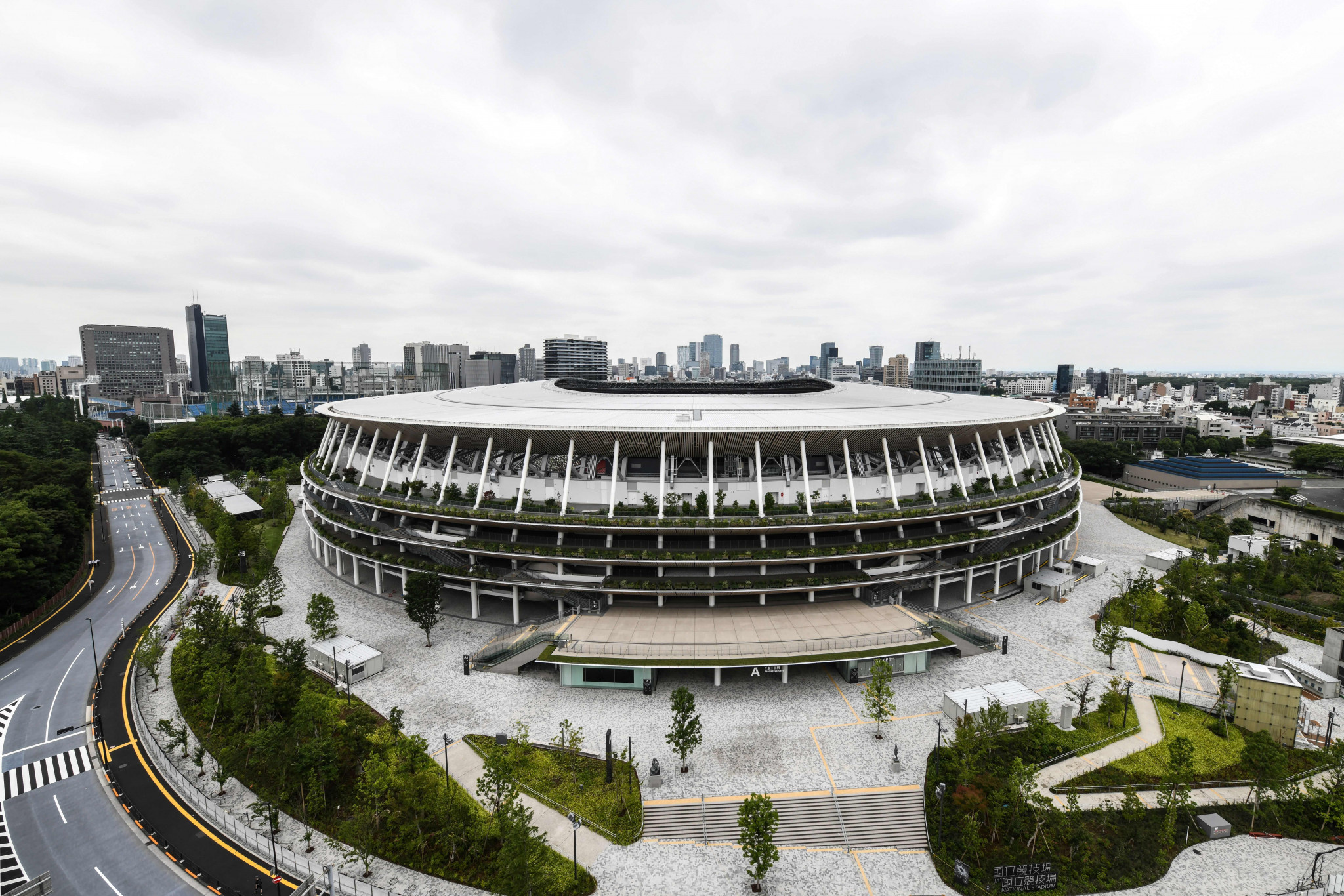 The Japan National Stadium will host athletics for the first time since the pandemic began on August 23 ©Getty Images