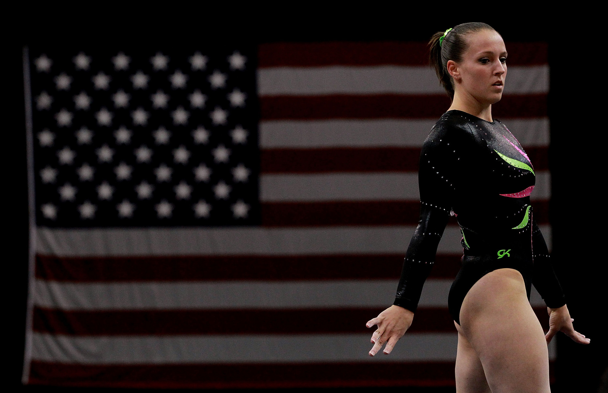 Former world champion gymnast Chellsie Memmel could compete at next year's Olympics in Tokyo ©Getty Images 