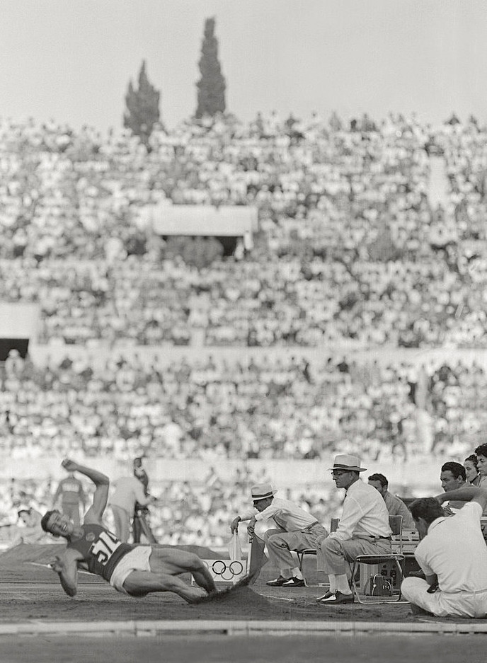 Vitold Kreyer earned his second Olympic bronze medal in the triple jump at Rome 1960 ©Wikipedia