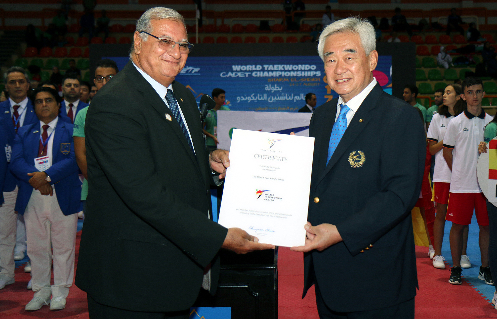 Ahmed Fouly joined the World Taekwondo Council in 2001 ©World Taekwondo