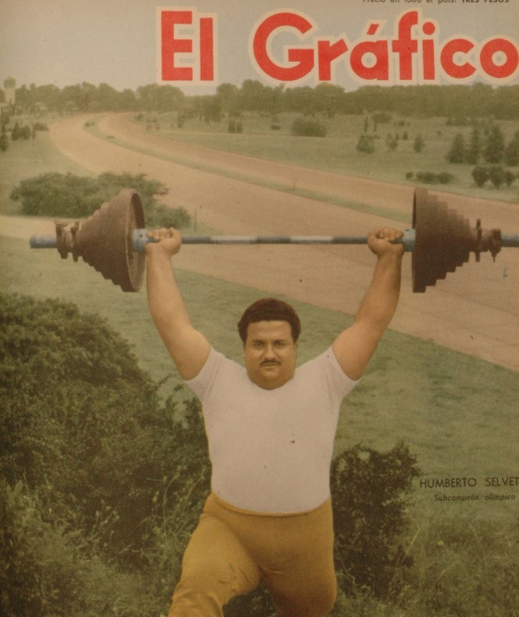 Posthumous award for tango-loving "fat one" Selvetti, South America’s first Olympic weightlifting medallist 