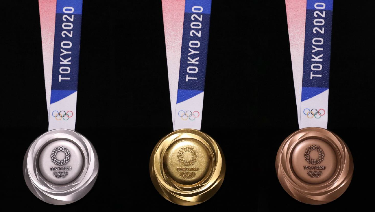 A man has been arrested for selling fake Tokyo 2020 medals in Japan ©Tokyo 2020