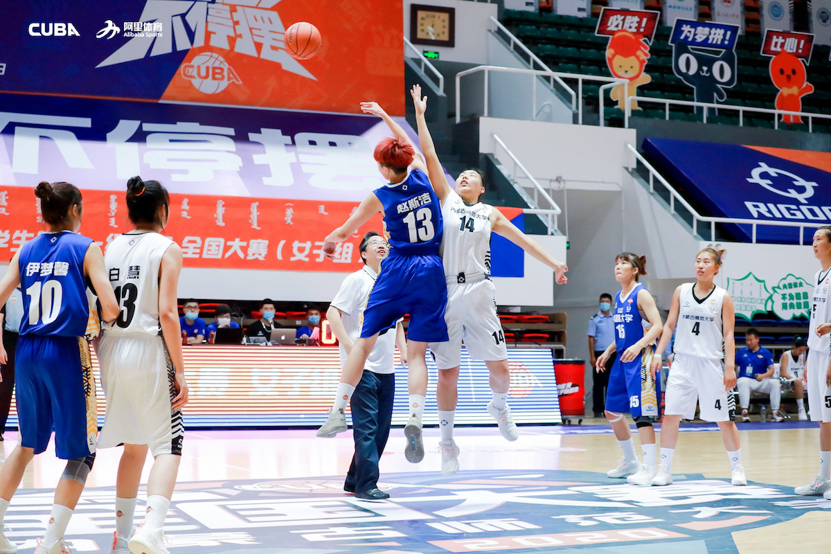 China's university women's basketball is back after nearly five months ©CUBA