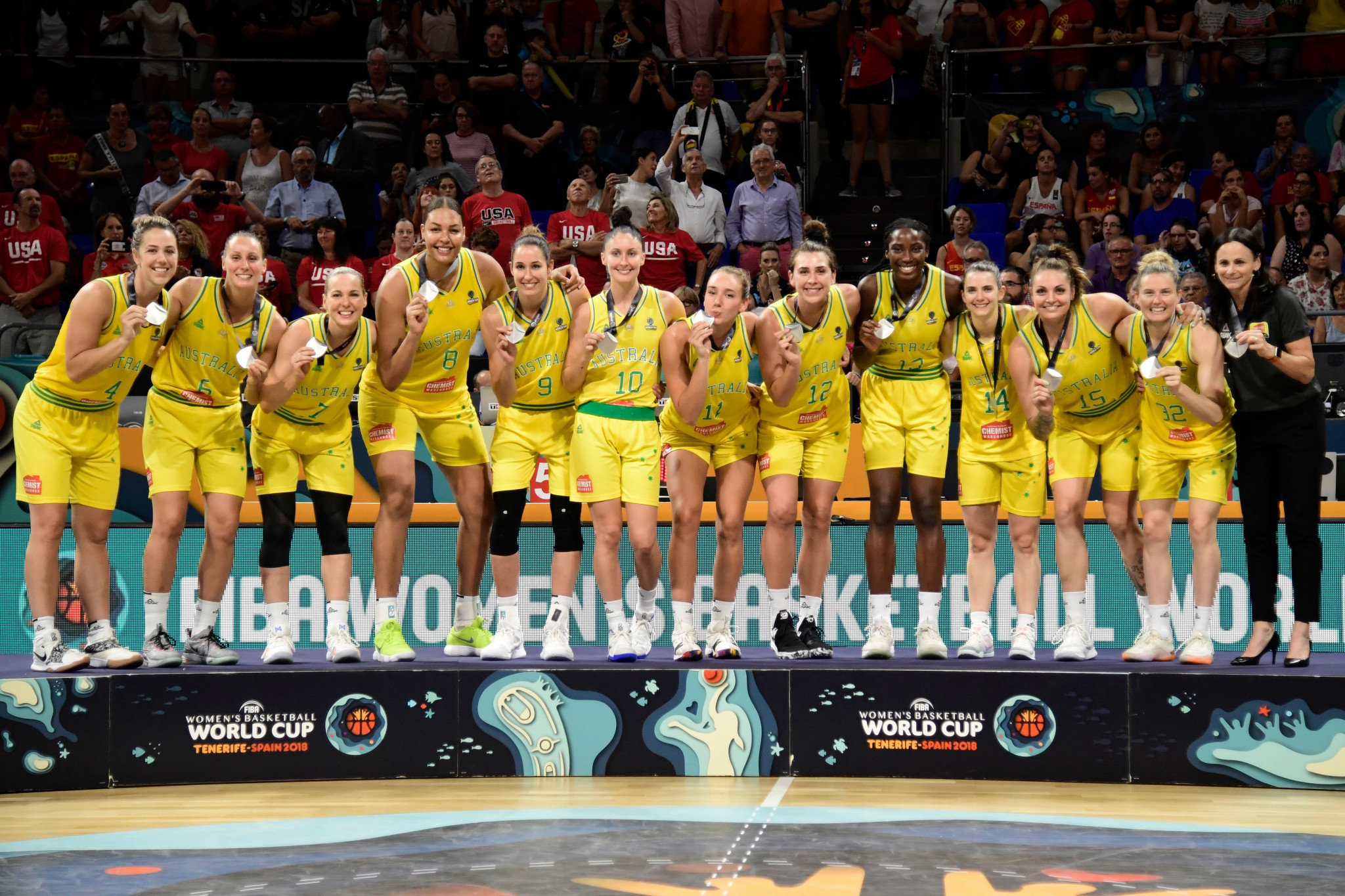 The 2022 FIBA Women's World Cup will be hosted in Australia ©Getty Images