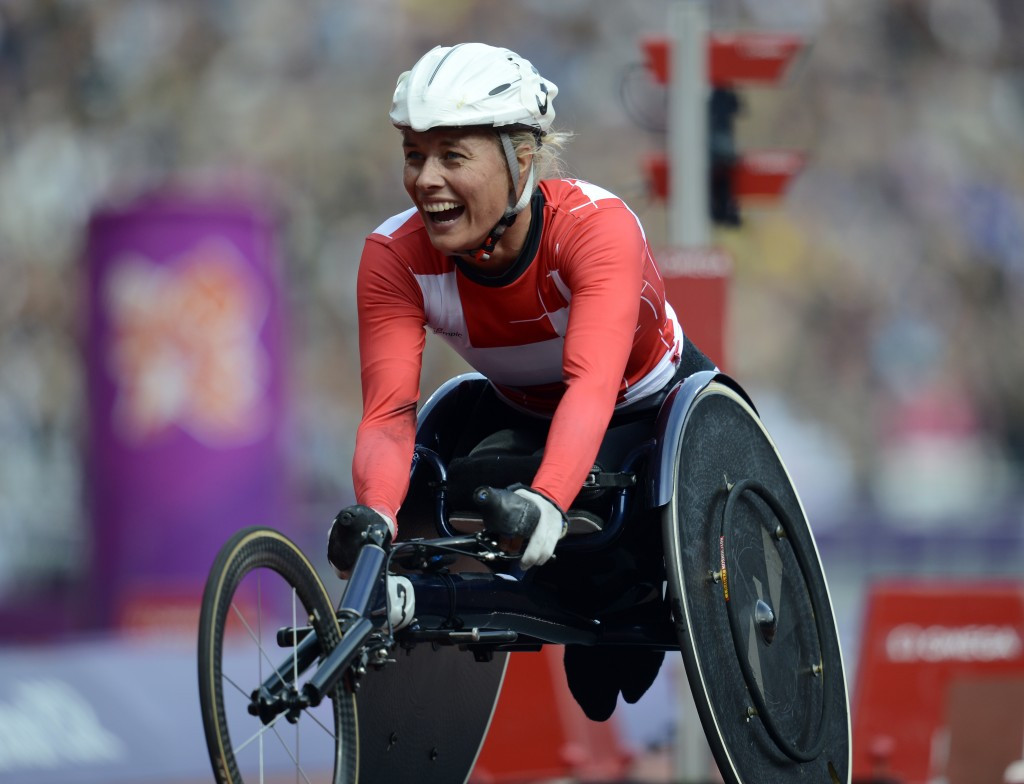 Edith Wolf was one of three Swiss Paralympic champions at London 2012 