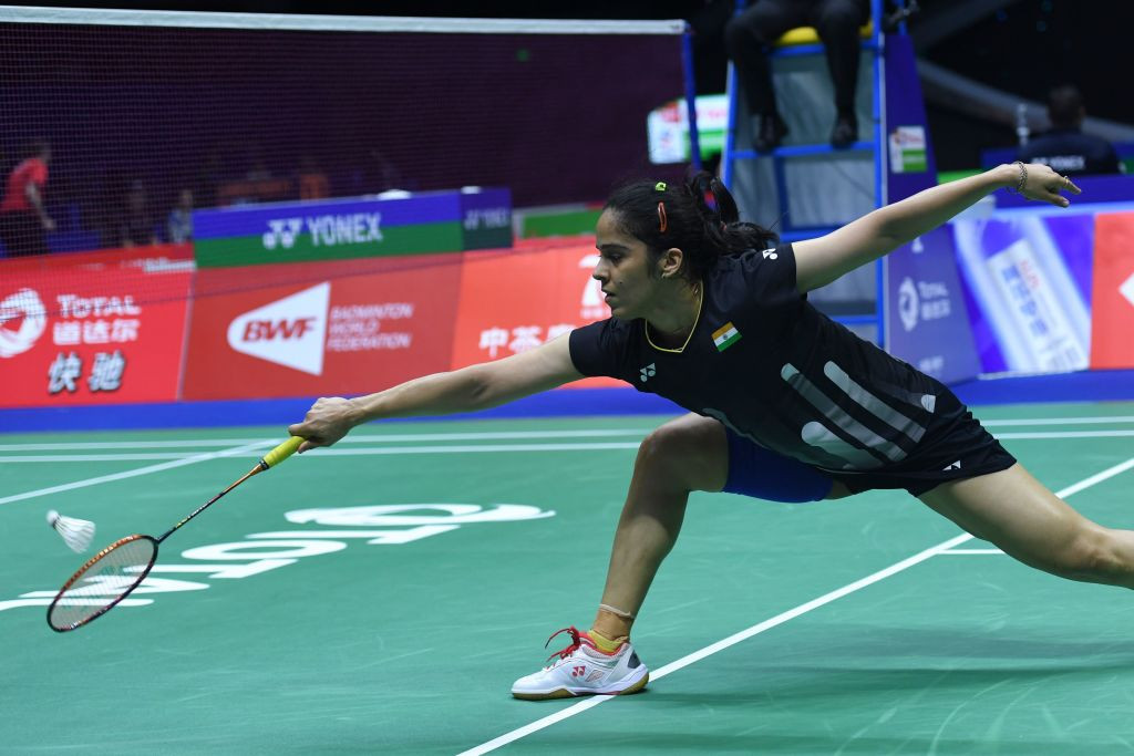 Former world number one Saina Nehwal has returned to training after the coronavirus-enforced break ©Getty Images