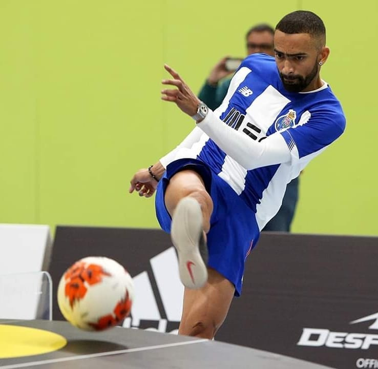 Participation of well known football players has been seen as a boost for teqball ©FITEQ