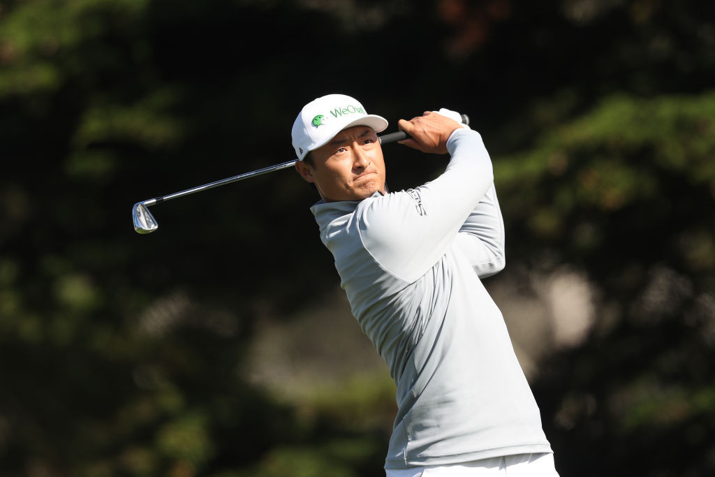 Li takes surprise lead after second round of PGA Championship