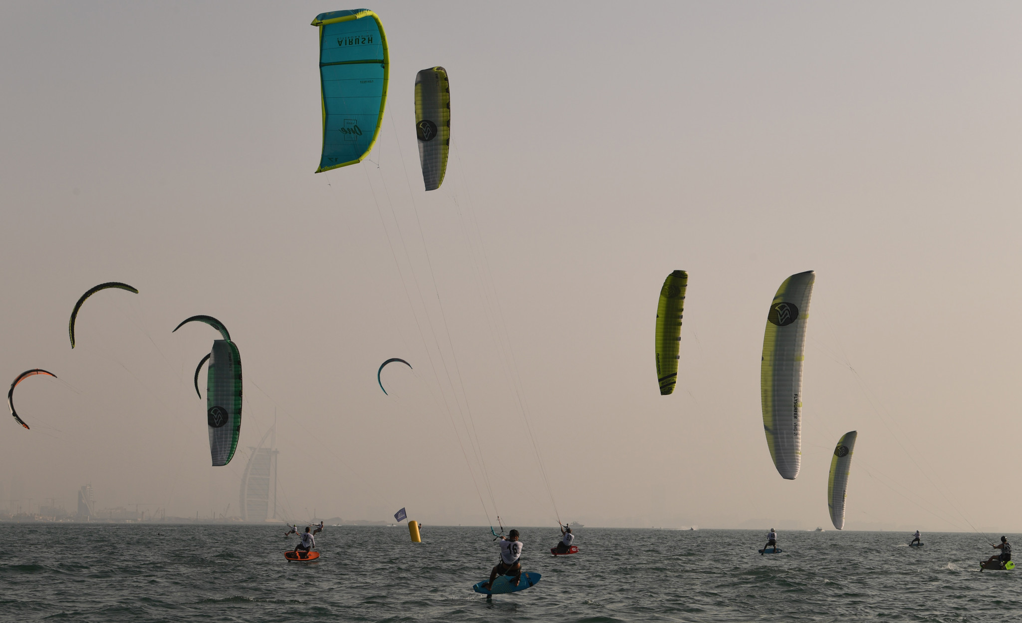French kiteboarding team hold training camp with eyes on Paris 2024