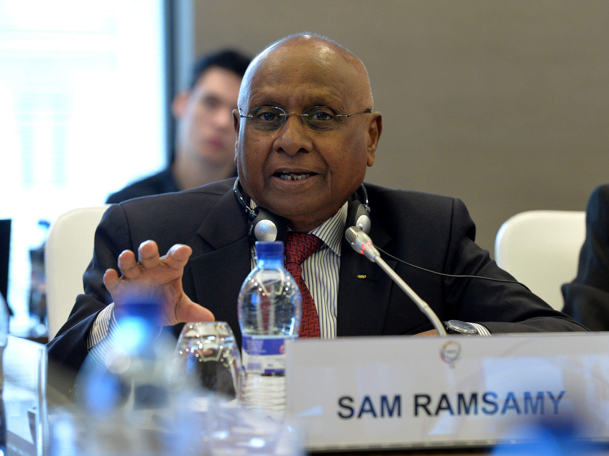 Sam Ramsamy has been tasked with overseeing elections at the troubled organisation ©Getty Images