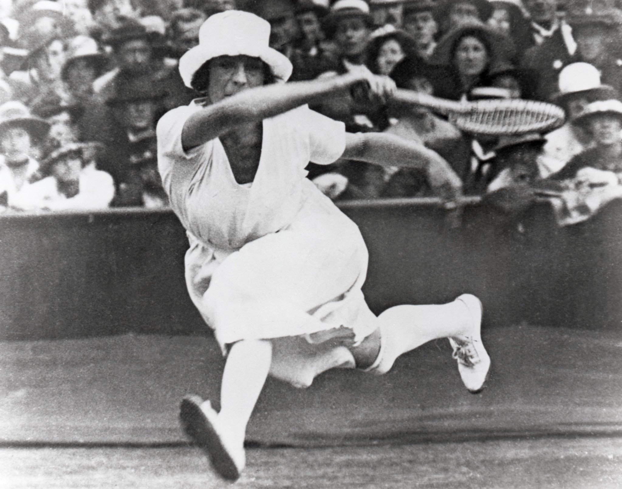 French tennis great Suzanne Lenglen won singles and mixed doubles gold in Antwerp ©Getty Images