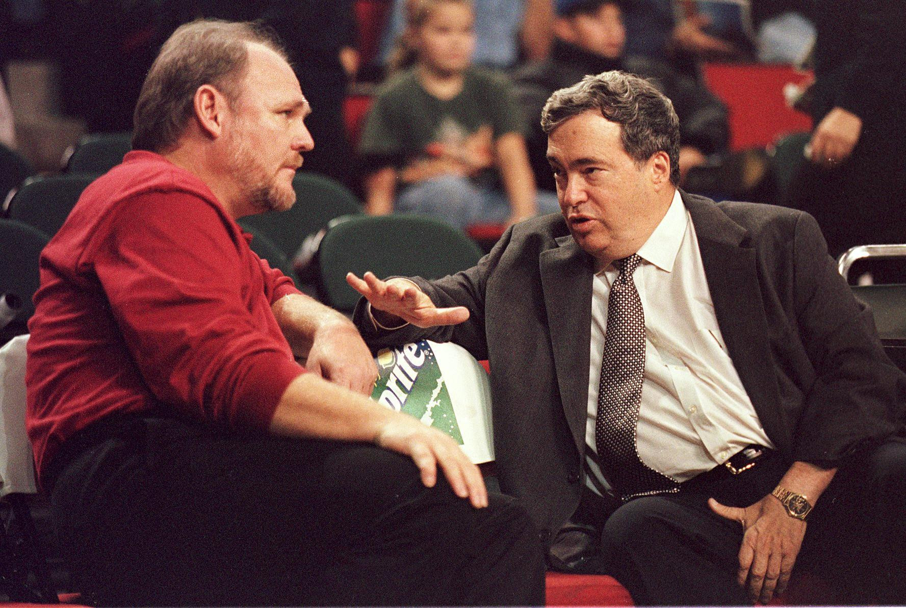 Jerry Krause attempted to rebuild the Chicago Bulls after the 1997 to 1998 NBA season ©Getty Images