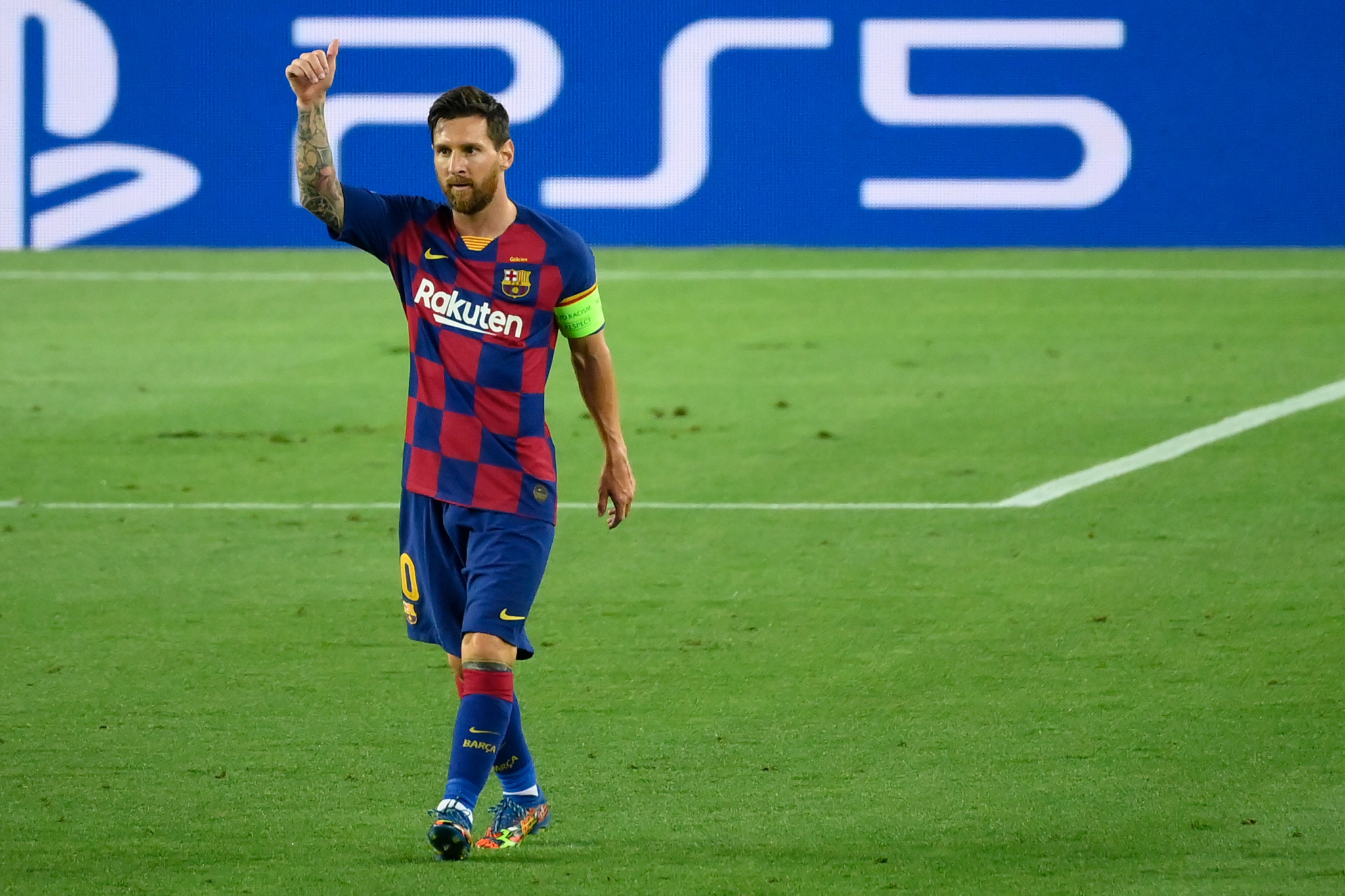 Lionel Messi remains Barcelona's shining star but concerns have been raised over the team's future ©Getty Images