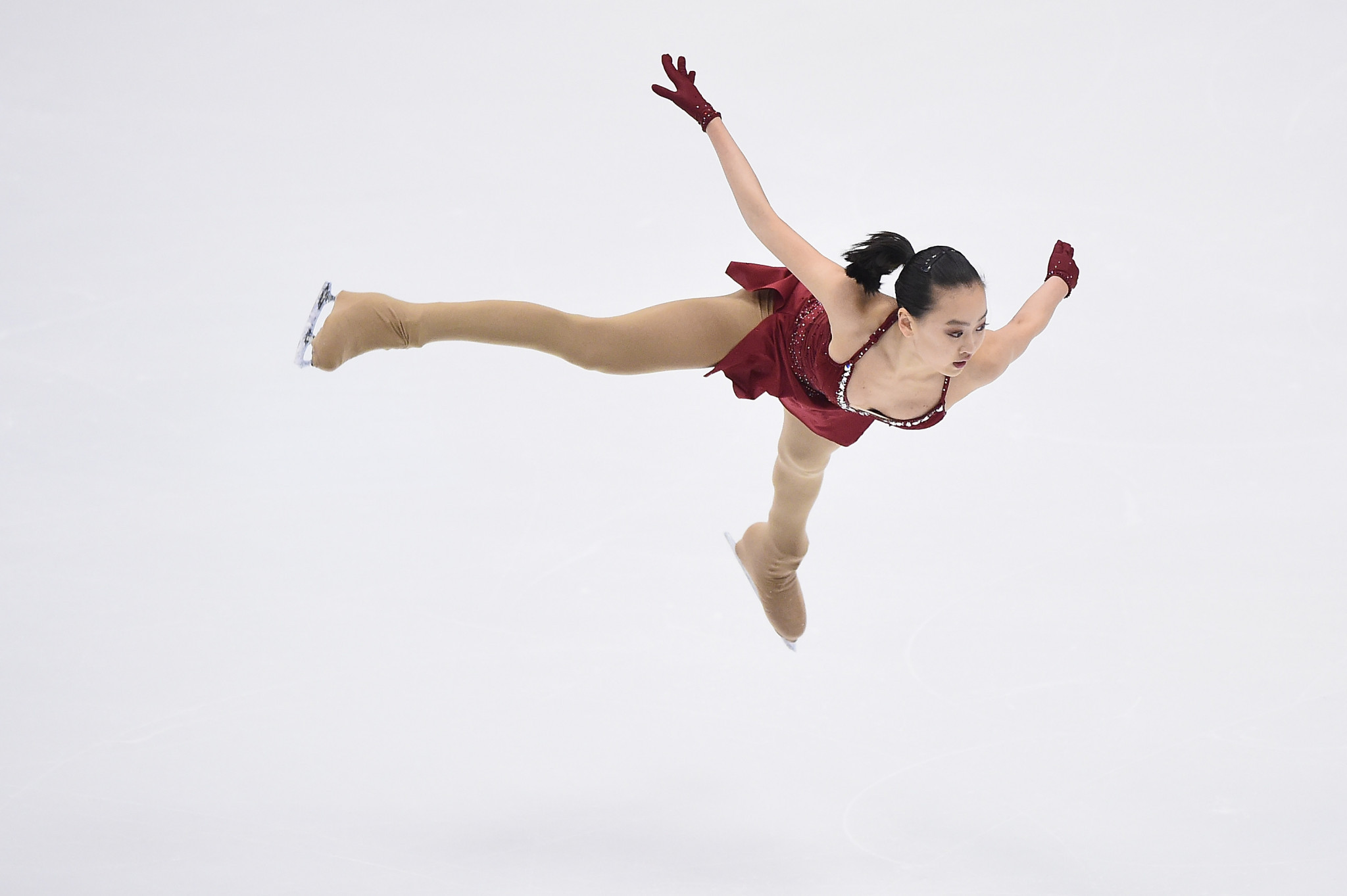 Singapore's Jessica Shuran Yu is one of the first figure skaters to go public about abuse ©Getty Images