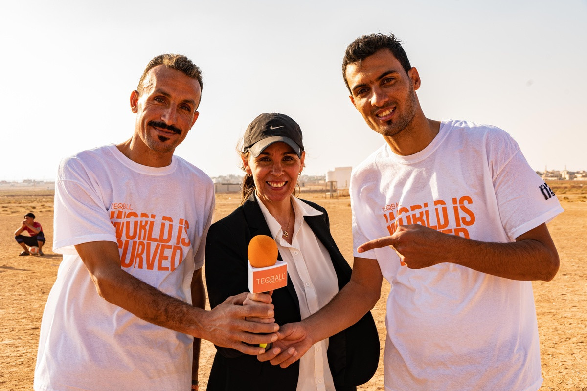 FITEQ has been recognised for its work in sustainability in the Zaatari Refugee Camp ©FITEQ