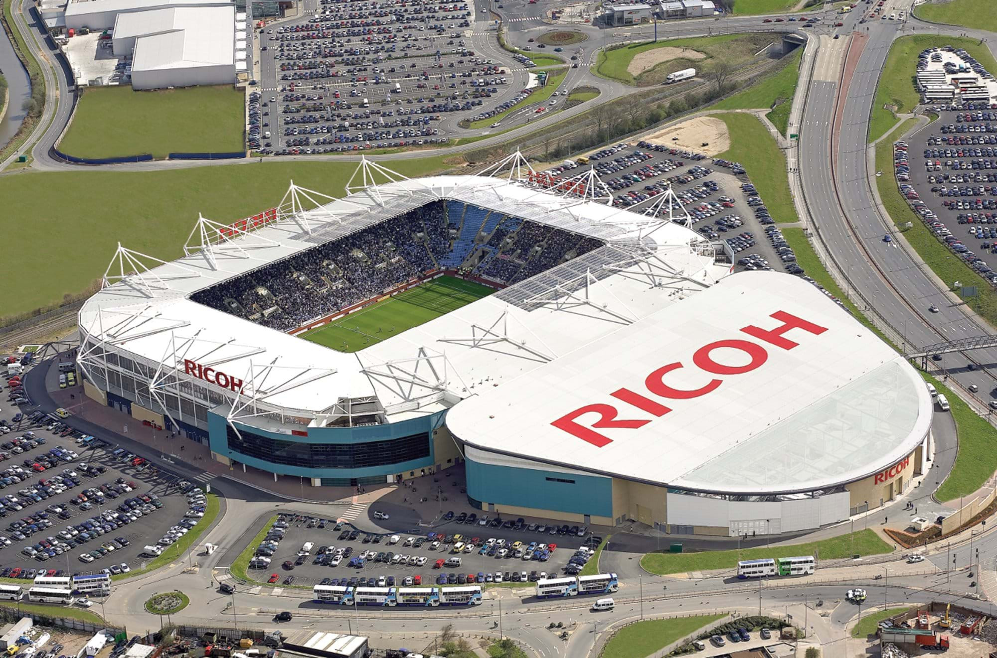 The Ricoh Arena has an exhibition centre linked to its stadium ©Ricoh Arena