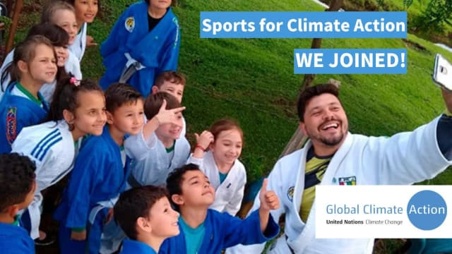 International Judo Federation joins Sports for Climate Action Initiative