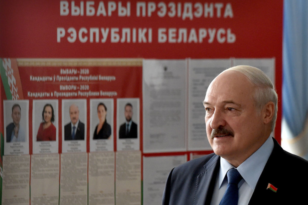 Alexander Lukashenko has been re-elected Belarus President with over 80 per cent of the vote ©Getty Images