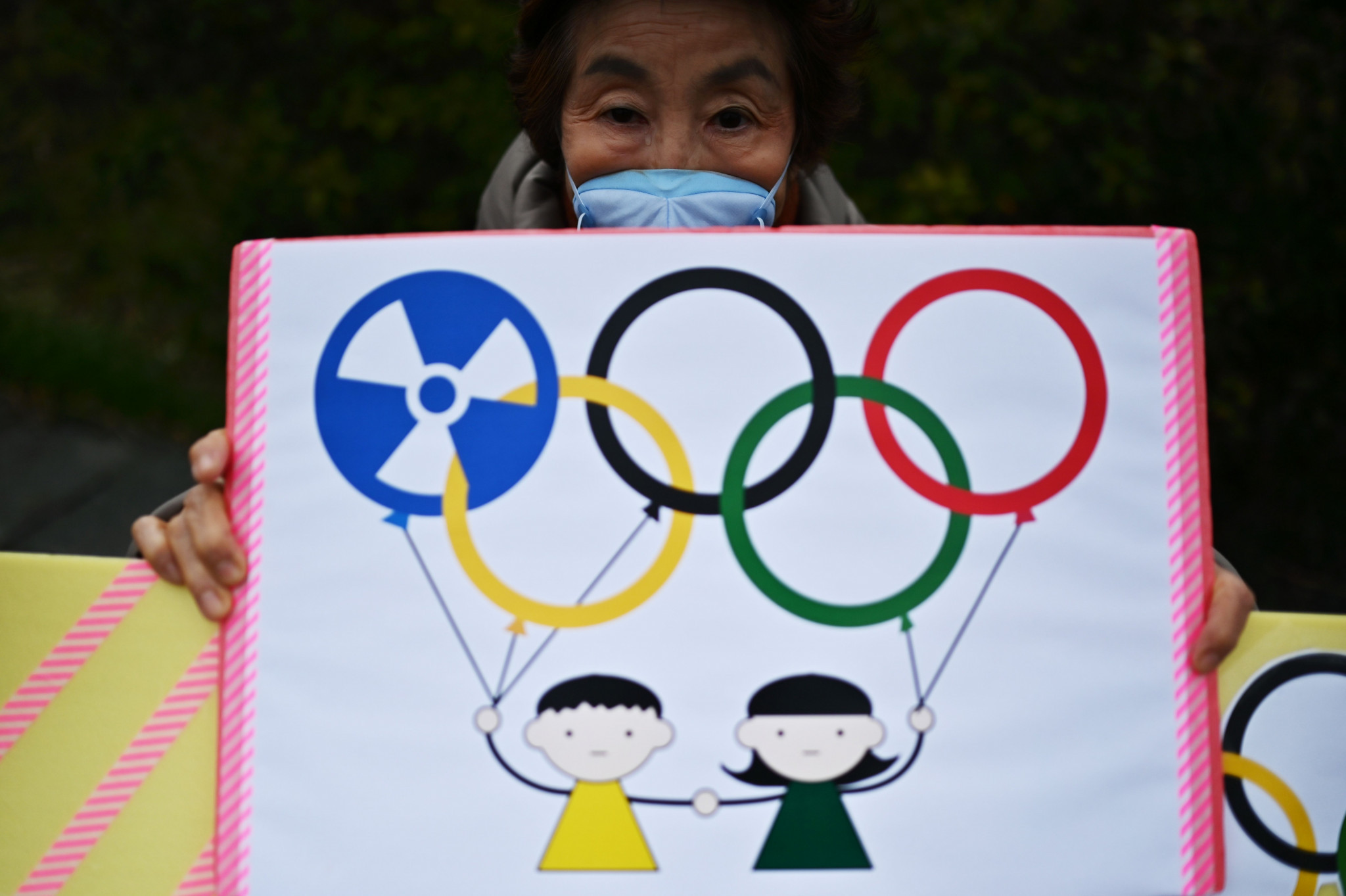 Some of the protests have been around the hosting of the Games instead of helping victims from Fukushima ©Getty Images