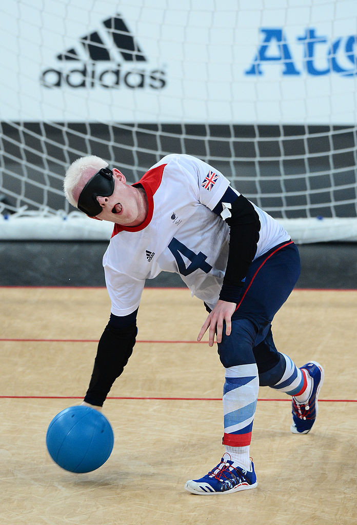 British goalball player Adam Knott is among the players backing calls for changes to the classification rules in blind sport ©Getty Images